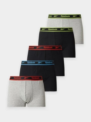 Obcisłe bokserki z krótkimi nogawkami Reebok czarny