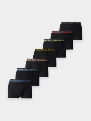 Obcisłe bokserki z krótkimi nogawkami Reebok czarny