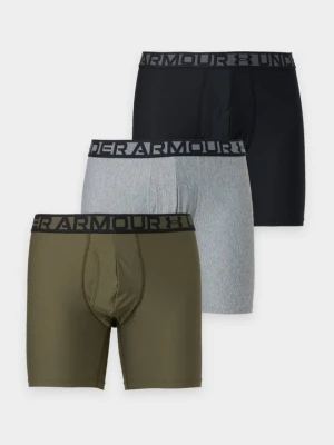 Obcisłe bokserki z krótkimi nogawkami Under Armour butelkowa zieleń