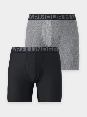 Obcisłe bokserki z krótkimi nogawkami Under Armour ciemnoszary