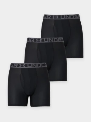 Obcisłe bokserki z krótkimi nogawkami Under Armour czarny