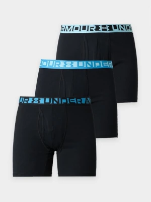 Obcisłe bokserki z krótkimi nogawkami Under Armour czarny