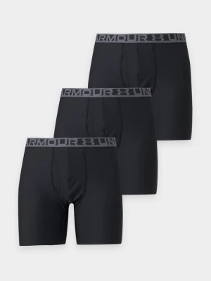 Obcisłe bokserki z krótkimi nogawkami Under Armour czarny