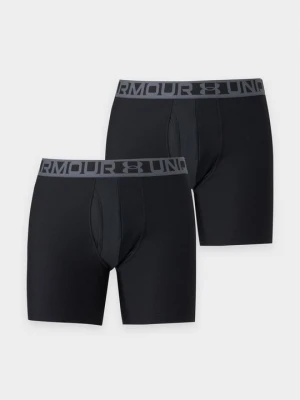 Obcisłe bokserki z krótkimi nogawkami Under Armour czarny