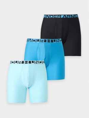 Obcisłe bokserki z krótkimi nogawkami Under Armour niebieski