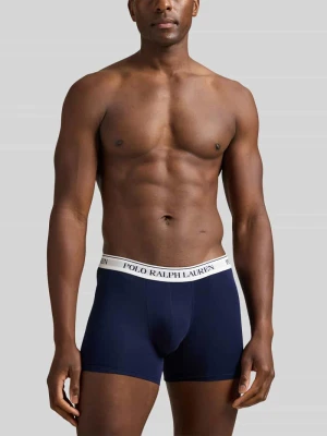 Obcisłe bokserki z mieszanka bawełny w zestaw 3 szt. Polo Ralph Lauren Granatowy