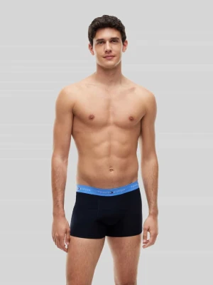 Obcisłe bokserki z mieszanka bawełny w zestaw 3 szt. Tommy Hilfiger Czarny
