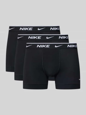 Obcisłe bokserki z mieszanki bawełny model 'ESSENTIAL' Nike