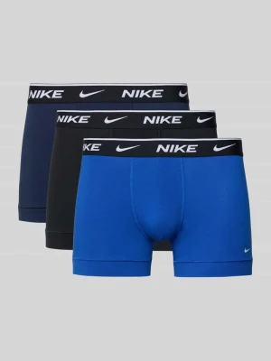Obcisłe bokserki z mieszanki bawełny model 'ESSENTIAL' Nike
