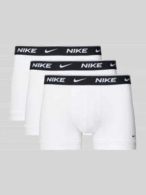 Obcisłe bokserki z mieszanki bawełny model 'ESSENTIAL' Nike
