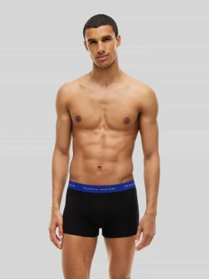 Obcisłe bokserki z mieszanki bawełny w zestaw 5 szt. Tommy Hilfiger Czarny