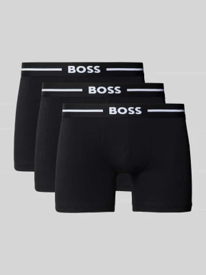 Obcisłe bokserki z mieszanki bawełny w zestawie 3 szt. Boss