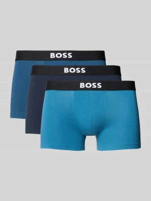 Obcisłe bokserki z mieszanki bawełny w zestawie 3 szt. Boss