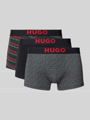 Obcisłe bokserki z mieszanki bawełny w zestawie 3 szt. HUGO