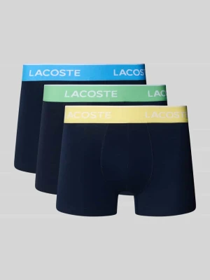 Obcisłe bokserki z mieszanki bawełny w zestawie 3 szt. Lacoste