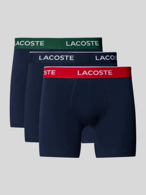Obcisłe bokserki z mieszanki bawełny w zestawie 3 szt. Lacoste