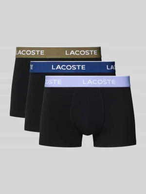 Obcisłe bokserki z mieszanki bawełny w zestawie 3 szt. Lacoste
