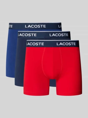 Obcisłe bokserki z mieszanki bawełny w zestawie 3 szt. Lacoste