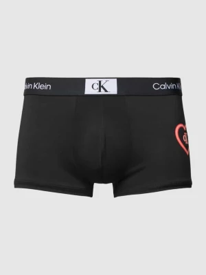 Obcisłe bokserki z nadrukiem z logo Calvin Klein Underwear