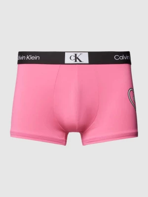 Obcisłe bokserki z nadrukiem z logo Calvin Klein Underwear