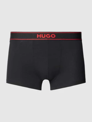 Obcisłe bokserki z nadrukiem z logo model ‘EXCITE’ HUGO