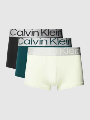 Obcisłe bokserki z niskim stanem i wyhaftowanym logo w zestawie 3 szt. Calvin Klein Underwear