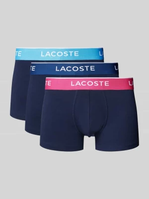 Obcisłe bokserki z pasem z logo Lacoste