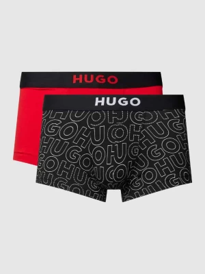 Obcisłe bokserki z pasem z logo w zestawie 2 szt. model ‘BROTHER’ HUGO