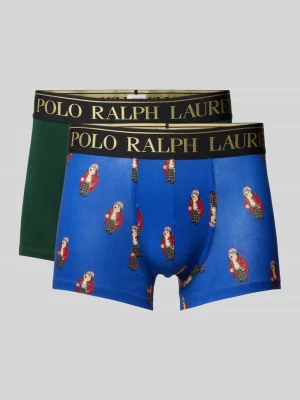 Obcisłe bokserki z paskiem z logo w zestawie 2 szt. Polo Ralph Lauren Underwear