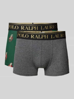 Obcisłe bokserki z paskiem z logo w zestawie 2 szt. Polo Ralph Lauren Underwear