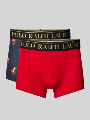 Obcisłe bokserki z paskiem z logo w zestawie 2 szt. Polo Ralph Lauren Underwear