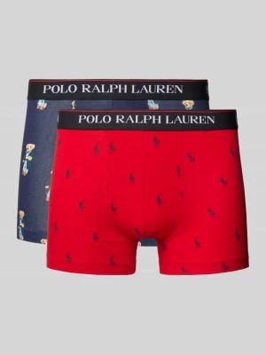 Obcisłe bokserki z paskiem z logo w zestawie 2 szt. Polo Ralph Lauren Underwear