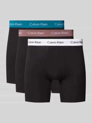 Obcisłe bokserki z paskiem z logo w zestawie 3 szt. Calvin Klein Underwear