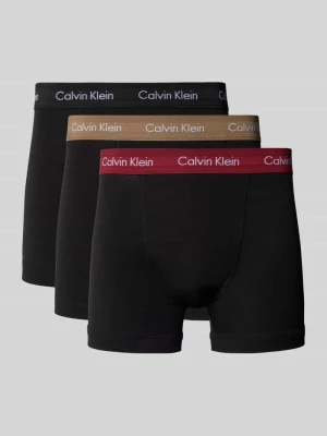 Obcisłe bokserki z paskiem z logo w zestawie 3 szt. Calvin Klein Underwear