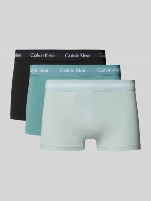 Obcisłe bokserki z paskiem z logo w zestawie 3 szt. Calvin Klein Underwear