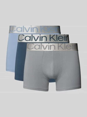 Obcisłe bokserki z paskiem z logo w zestawie 3 szt. Calvin Klein Underwear