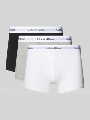 Obcisłe bokserki z paskiem z logo w zestawie 3 szt. Calvin Klein Underwear