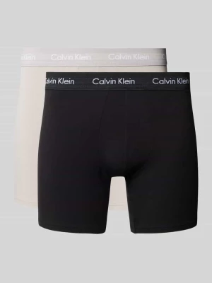 Obcisłe bokserki z paskiem z logo w zestawie 3 szt. Calvin Klein Underwear