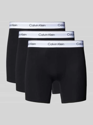 Obcisłe bokserki z paskiem z logo w zestawie 3 szt. Calvin Klein Underwear