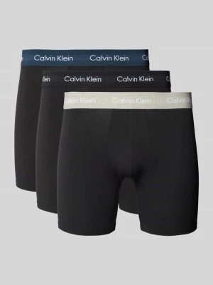 Obcisłe bokserki z paskiem z logo w zestawie 3 szt. Calvin Klein Underwear