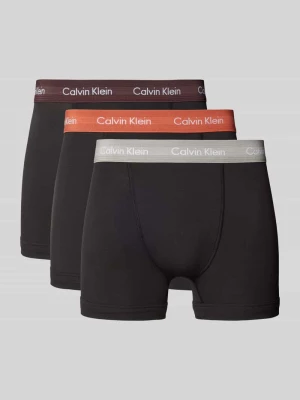 Obcisłe bokserki z paskiem z logo w zestawie 3 szt. Calvin Klein Underwear