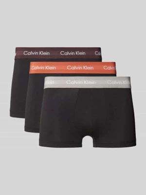 Obcisłe bokserki z paskiem z logo w zestawie 3 szt. Calvin Klein Underwear