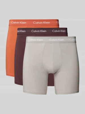 Obcisłe bokserki z paskiem z logo w zestawie 3 szt. Calvin Klein Underwear