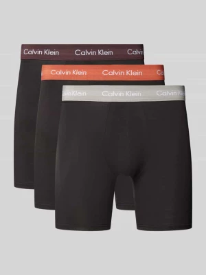 Obcisłe bokserki z paskiem z logo w zestawie 3 szt. Calvin Klein Underwear