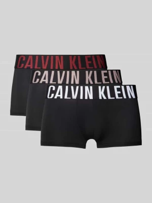 Obcisłe bokserki z paskiem z logo w zestawie 3 szt. Calvin Klein Underwear