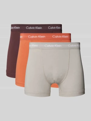 Obcisłe bokserki z paskiem z logo w zestawie 3 szt. Calvin Klein Underwear