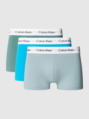 Obcisłe bokserki z paskiem z logo w zestawie 3 szt. Calvin Klein Underwear