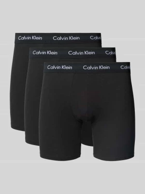 Obcisłe bokserki z paskiem z logo w zestawie 3 szt. Calvin Klein Underwear