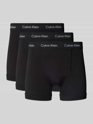 Obcisłe bokserki z paskiem z logo w zestawie 3 szt. Calvin Klein Underwear