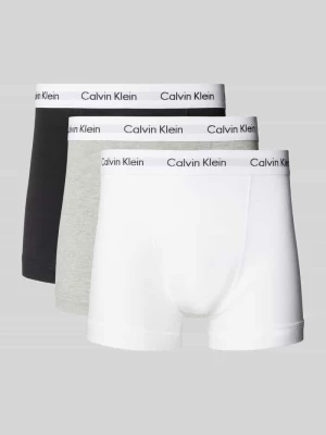 Obcisłe bokserki o kroju regular fit z bawełny w zestawie 3 szt. Calvin Klein Underwear